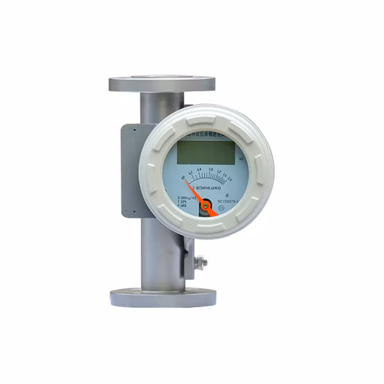Liquid Digital Metal Tube Rotameter with LCD Display Used in Chemical Industry