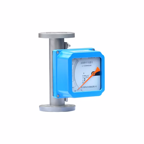 Liquid Digital Metal Tube Rotameter with LCD Display Used in Chemical Industry