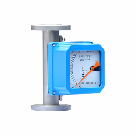 Liquid Digital Metal Tube Rotameter with LCD Display Used in Chemical Industry